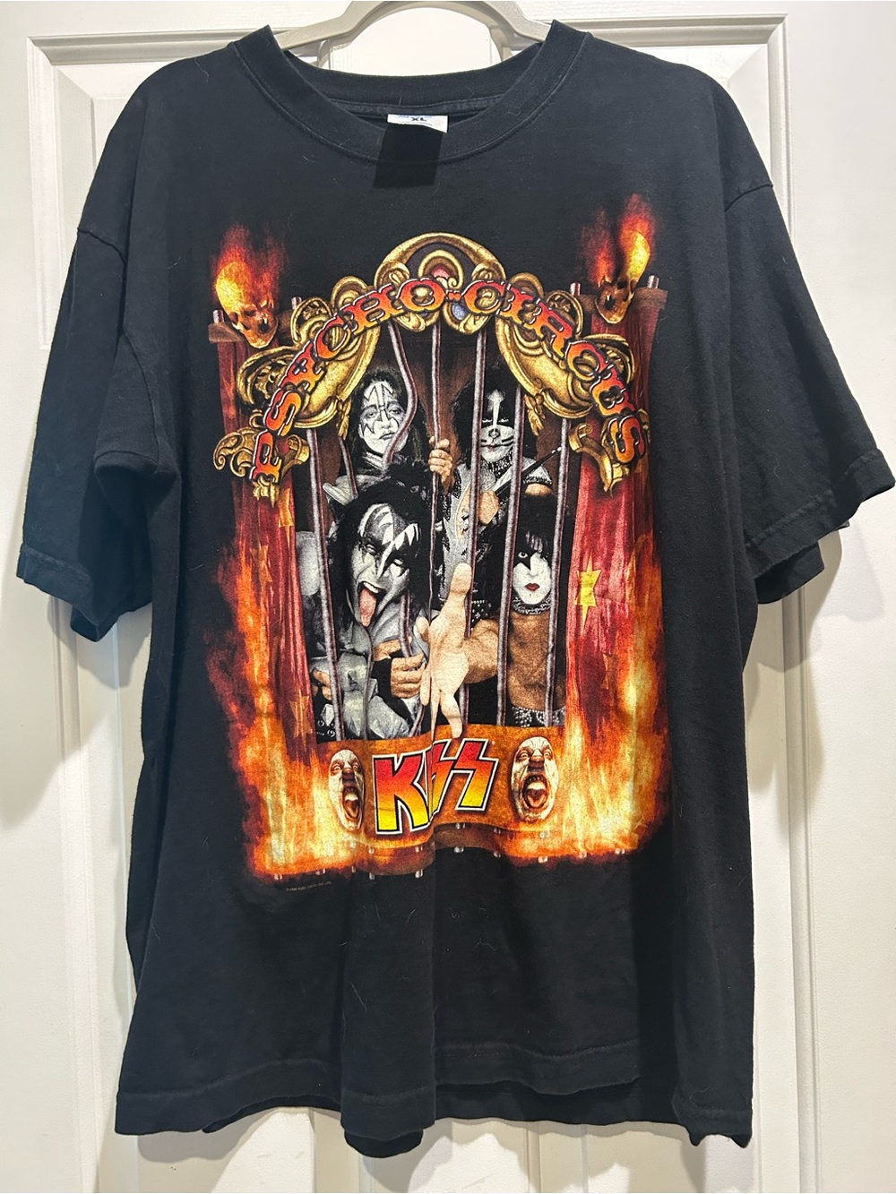 Kiss Psycho-circus live in 3D completely f**k’n Psycho 1998 Tour t-shirt XL